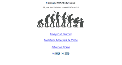 Desktop Screenshot of conseil.sonneck.fr